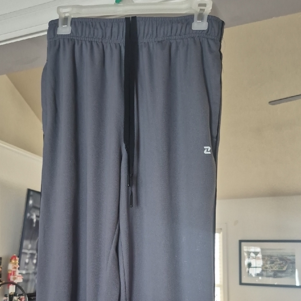 ZELOS Women Charcoal Jogger Pants with Logo